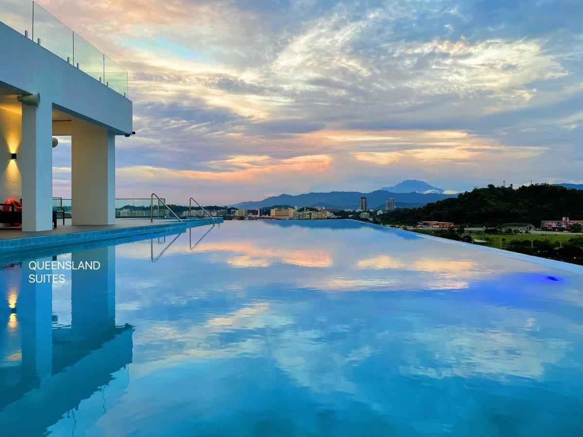Queensland Suites At Aru Suites, Kota Kinabalu Eksteriør billede